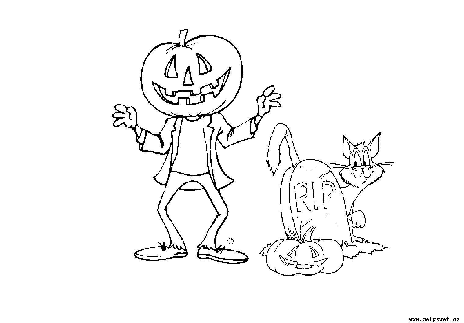 Omalovnka: Svtky: Halloween